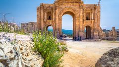Ancient and roman ruins of Jerash