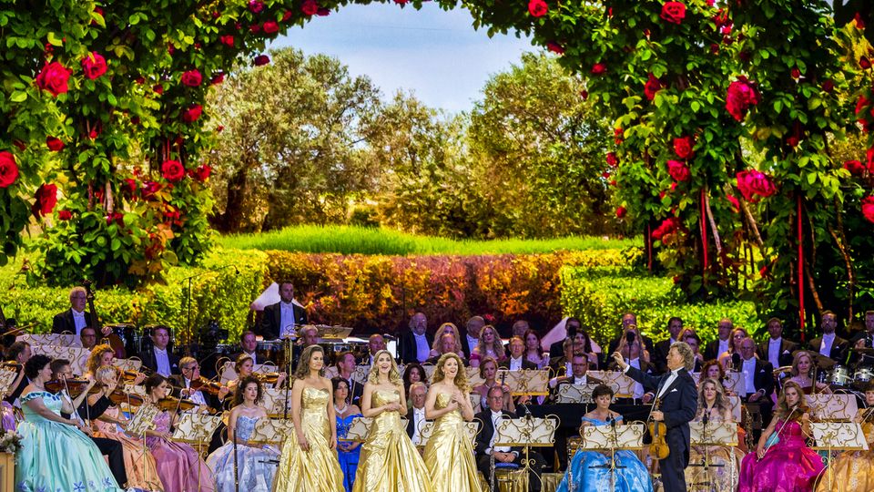 André Rieu auf dem Platz Vrijthof