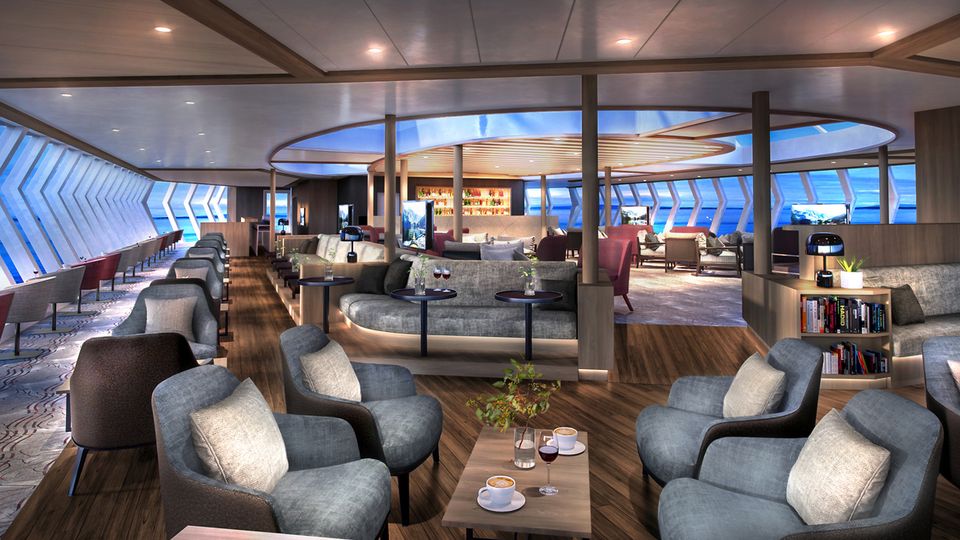 MS Finnmarken, Explorer Lounge Bar