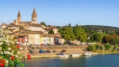 Panorama of Tournus, France ©