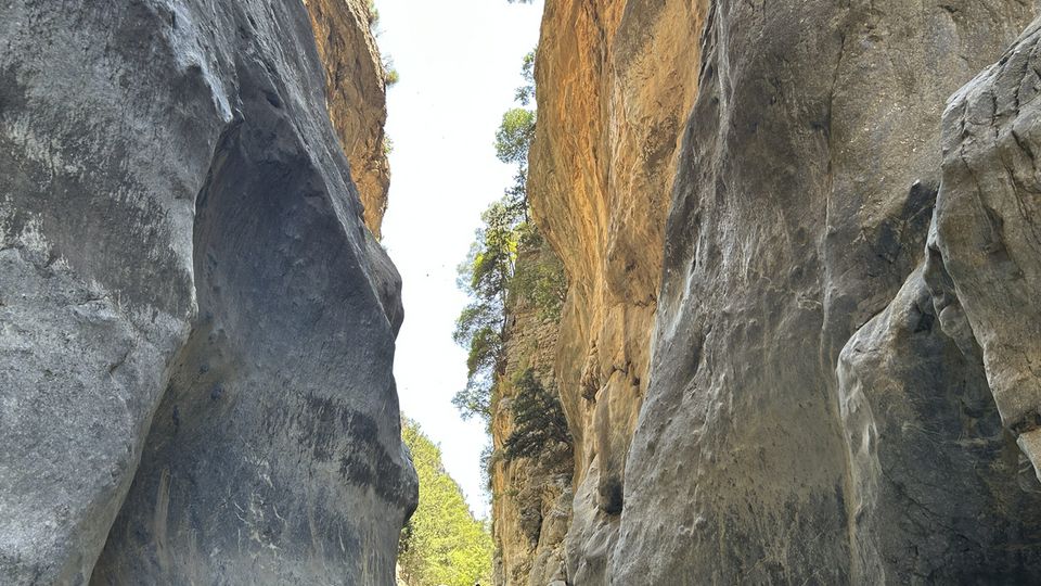 Samaria-Schlucht auf Kreta