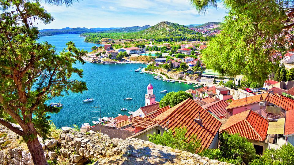 Blick auf Sibenik