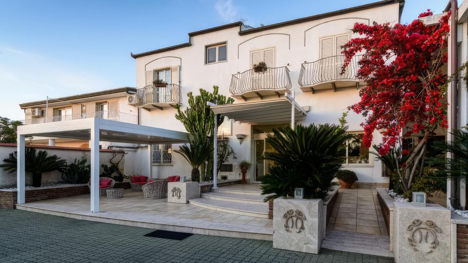 Hotel Mandetta, Hoteleingang