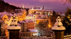 Winter in Karlovy Vary (Karlsbad)