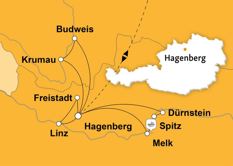 Ihre Reiseroute