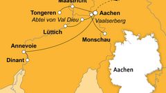 Ihre Reiseroute