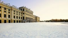  Schloss Schönbrunn im Winter