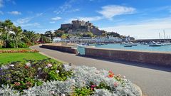 Mount Orgueil Castle in Gorey