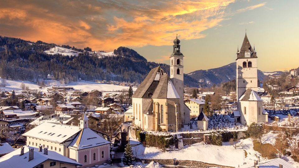 Kitzbühel im Winter