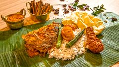 Banana Leaf Rice