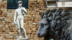 David vor Palazzo Vecchio