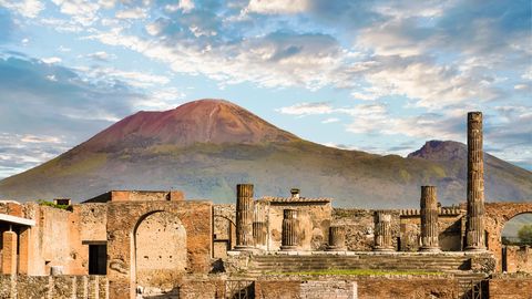 Vesuv und Pompeji