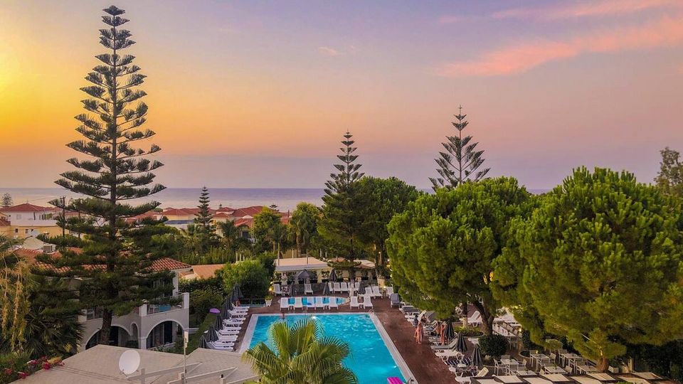 Hotel Contessa, Blick aus dem Restaurant