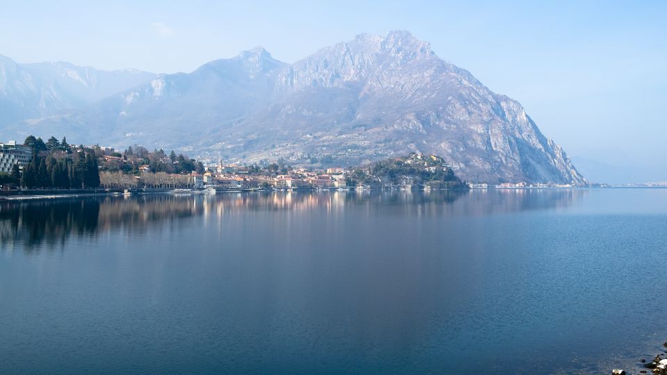 Lombardei im Frühlingsdunst