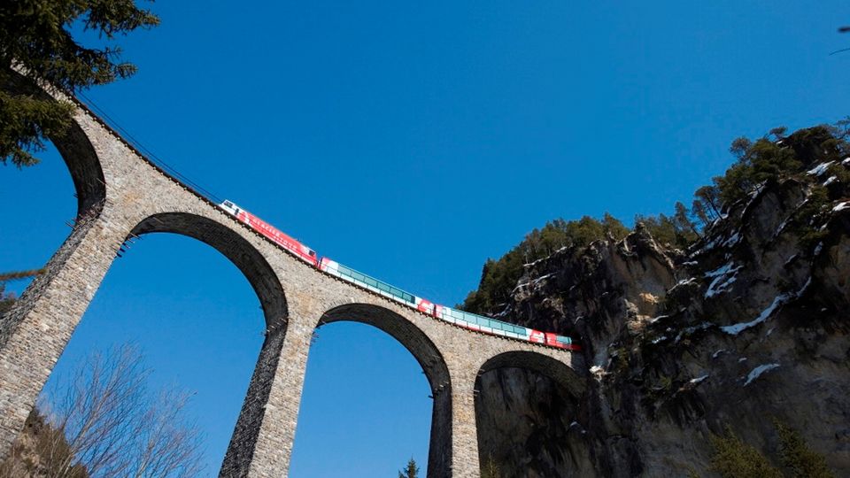 Auf Landwasserviadukt