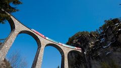 Auf Landwasserviadukt