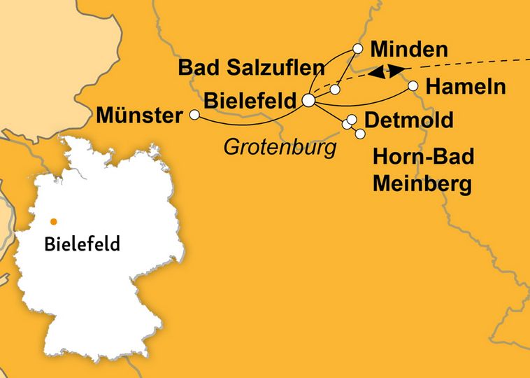 Ihre Reiseroute