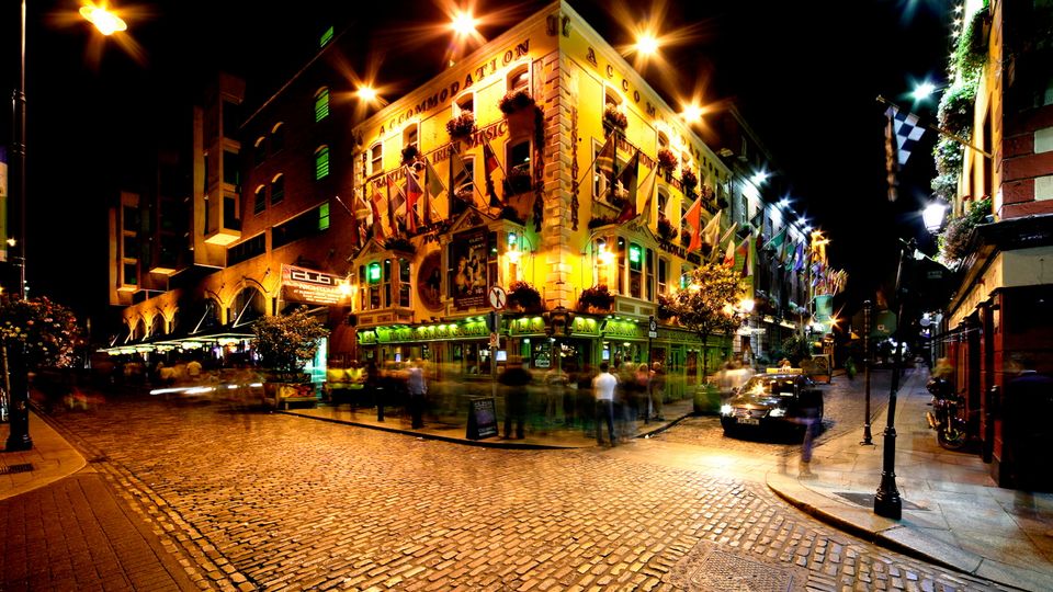 Temple Bar Viertel in Dublin ©Batkowski - adobe stock Temple Bar Viertel in Dublin