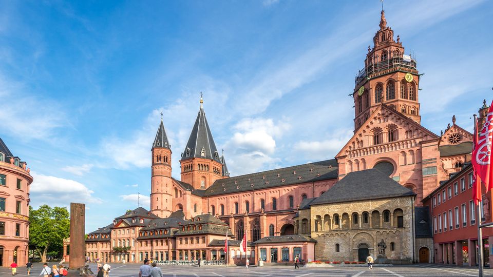 Mainz, Dom und Domplatz