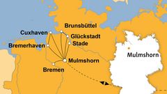 Ihre Reiseroute ©www.stepmap.de Ihre Reiseroute