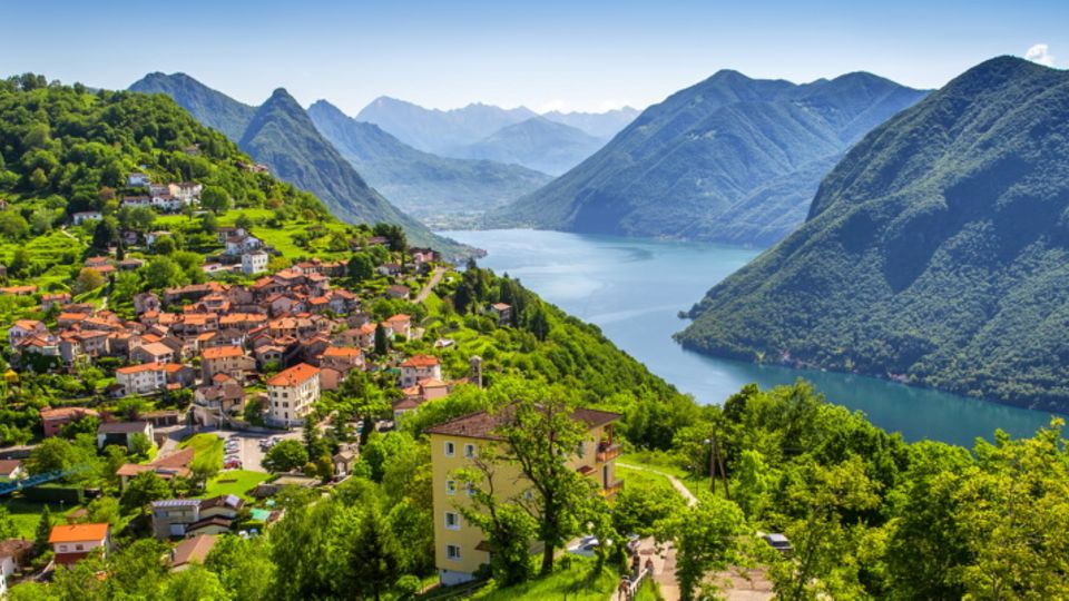 Blick auf Lugano