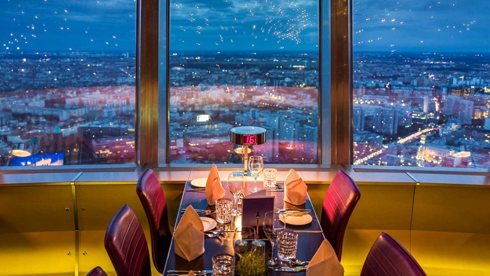 Drehrestaurant im Berliner Fernsehturm