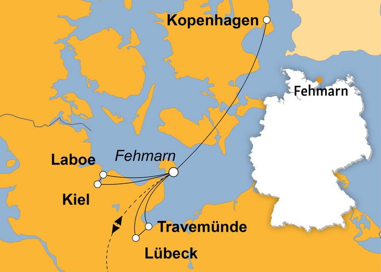 Ihre Reiseroute
