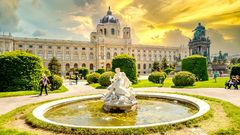 Maria Theresia Platz, Wien, Österreich