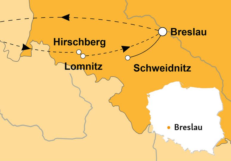 Ihre Reiseroute
