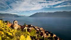 Winzerdorf am Genfersee