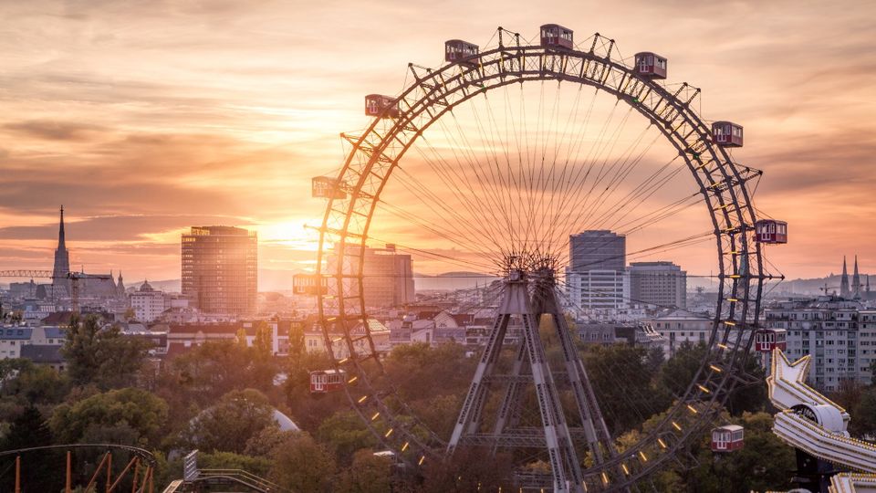 Blick auf Wiener Prater