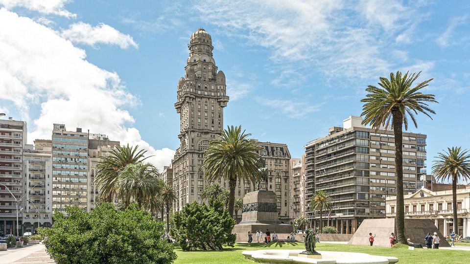 Unabhänigkeitsplatz, Plaza Independencia Montevideo