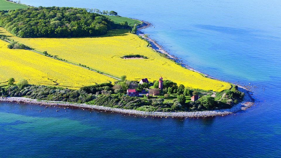 Luftbild Insel Fehmarn