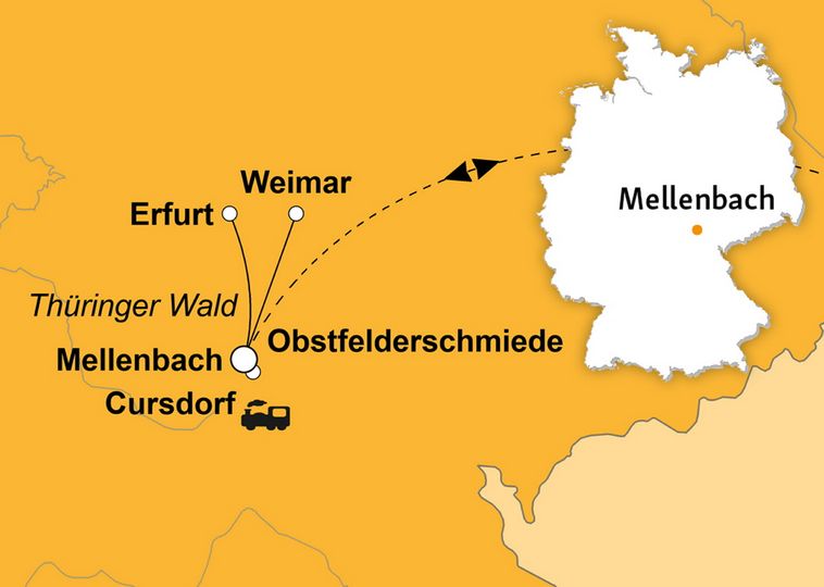 Ihre Reiseroute