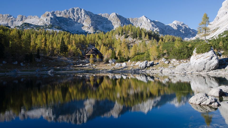 Einer der sieben Triglav Seen