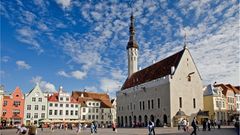 Stadtansicht Tallinn, Marktplatz