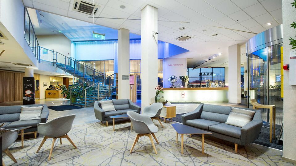 Lobby des Hestia Europa Hotel in Estland