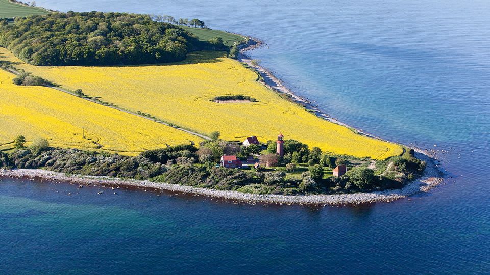 Luftbild Insel Fehmarn