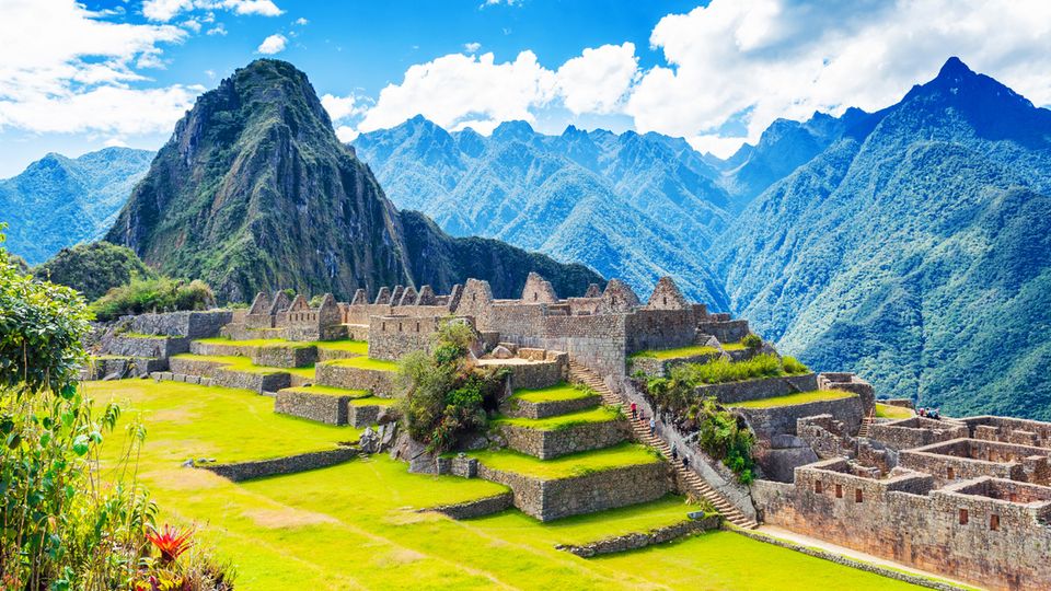 Blick auf Machu Picchu