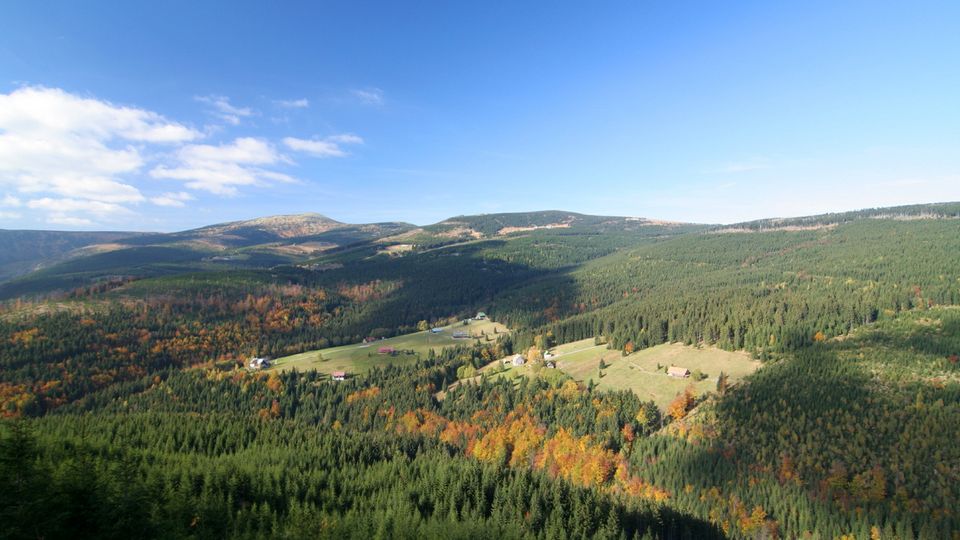 Landschaft bei Spindlermühle