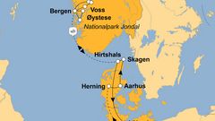 Ihre Reiseroute
