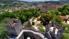 Blick auf das Castelo de Guimarães