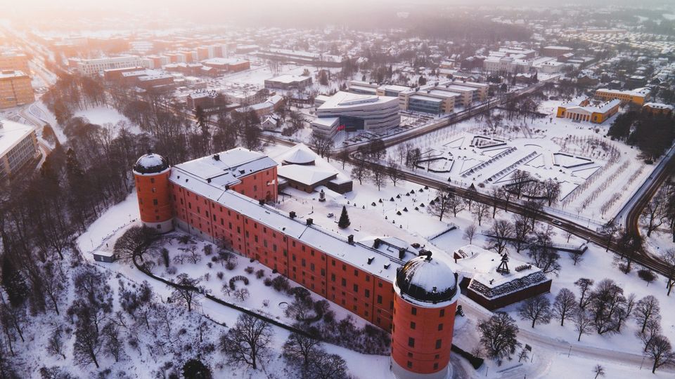 Uppsala im Winter