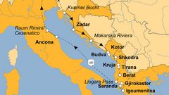 Ihre Reiseroute ©www.stepmap.de Ihre Reiseroute