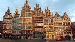 Guildenhäuser in Antwerpen