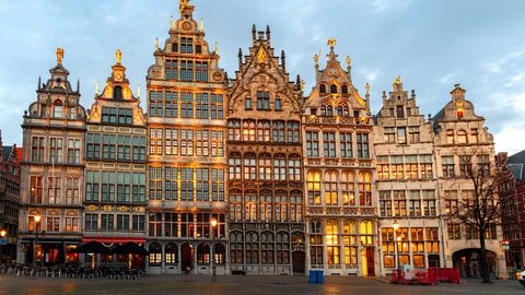 Guildenhäuser in Antwerpen