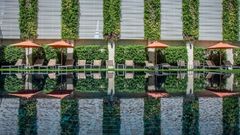 Mandarin Hotel, Außenpool