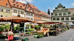 Marktplatz in Weimar