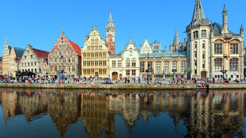 Graslei in Gent