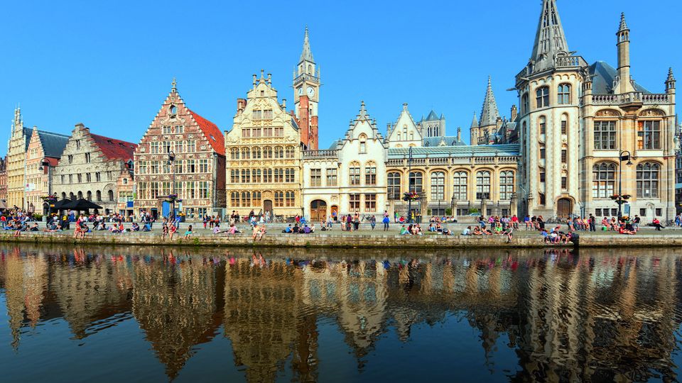 Graslei in Gent